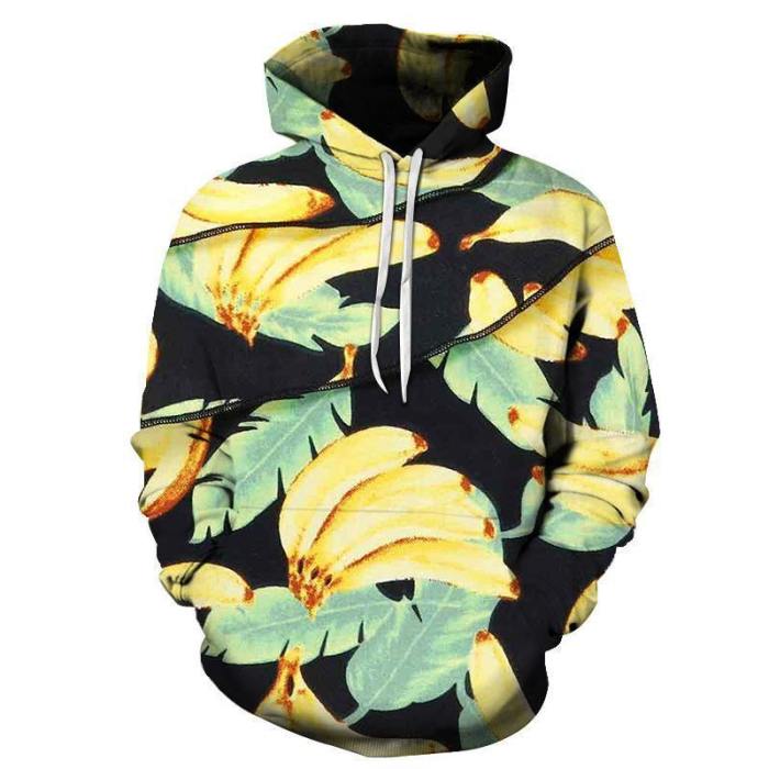 Bananas 3D - Sweatshirt, Hoodie, Pullover