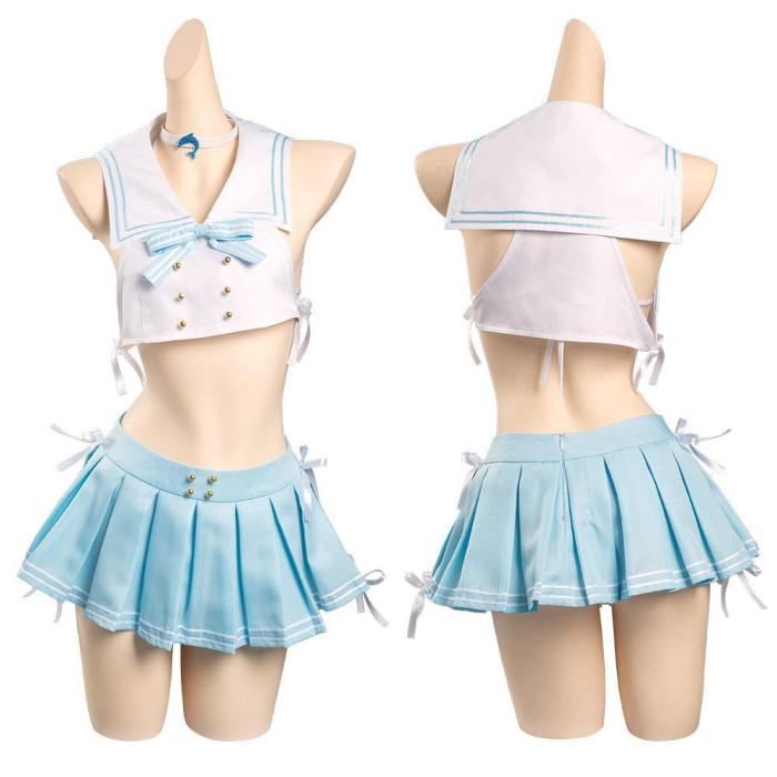 Fate/Grand Order Fgo Joan Of Arc Jeanne D‘Arc Sailor Suit Outfits Halloween Carnival Suit Cosplay Costume