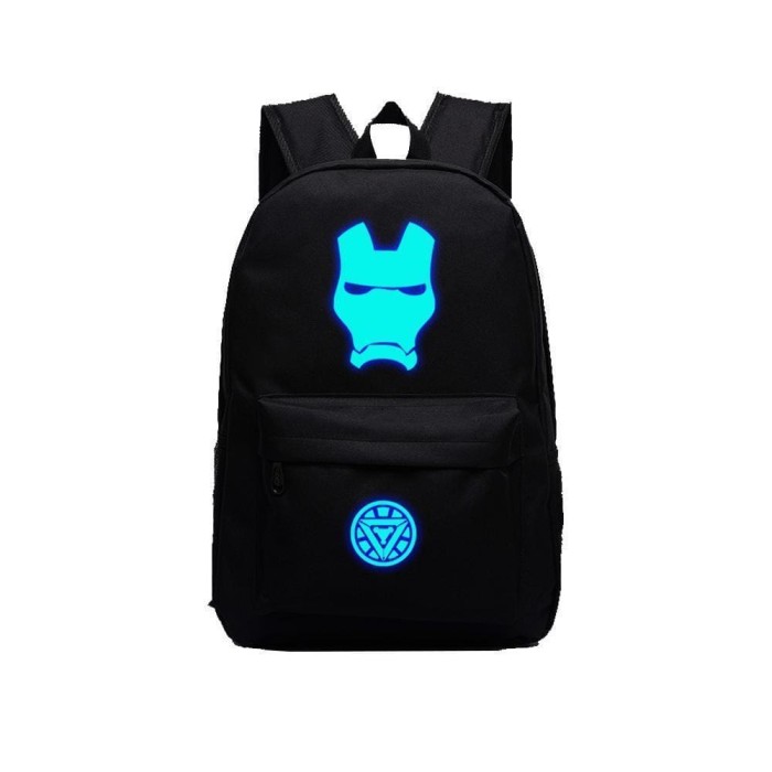 Avengers Ironman Marvel 17  Luminous Backpack