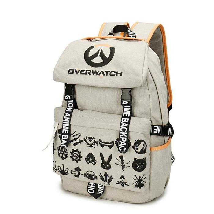 Game Overwatch Canvas Teen Backpack Csso133