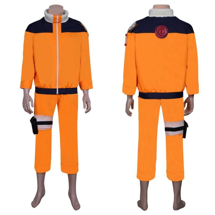 Naruto Naruto Uzumaki Top Pants Outfits Halloween Carnival Suit Cosplay Costume