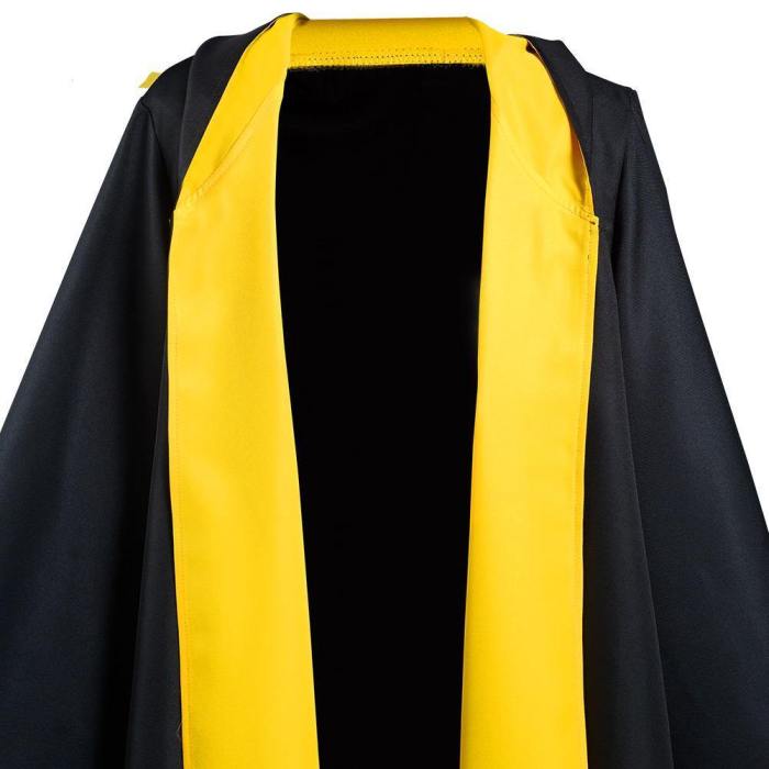 Harry Potter Hufflepuff Magic Gown Robe Halloween Carnival Suit Cosplay Costume