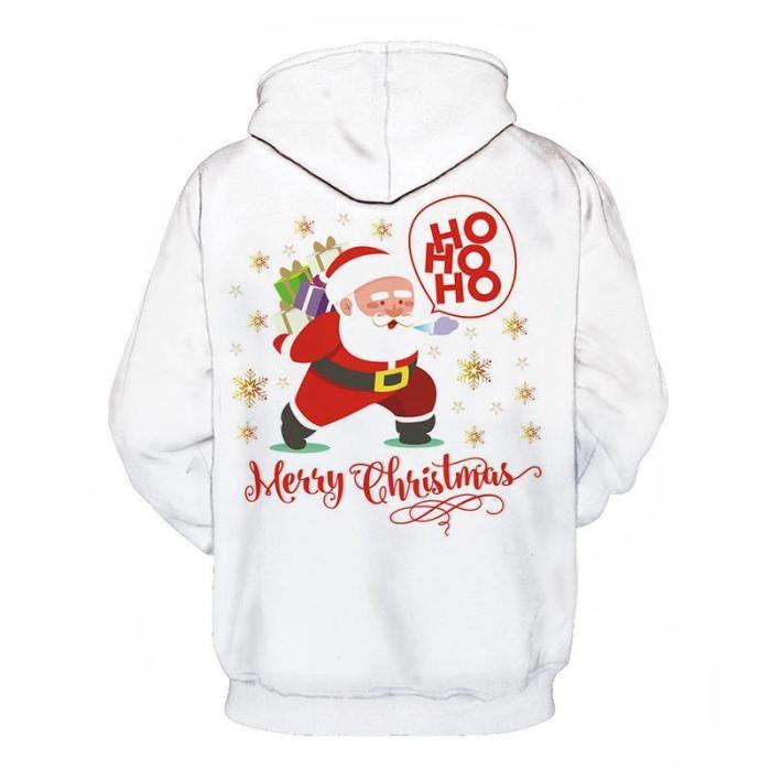 Merry Christmas Ho Ho Ho 3D - Sweatshirt, Hoodie, Pullover