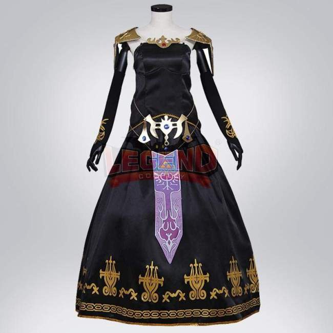 Legend of Zelda Twilight Princess Fancy Dress Cosplay adult costume Custom Made halloween women costume