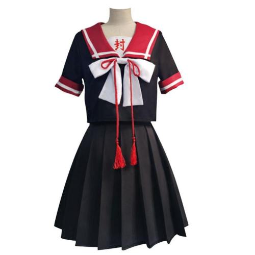 Toilet-Bound Hanako-Kun Yugi Tsukasa Jk Uniform Skirt Outfits Halloween Carnival Suit Cosplay Costume