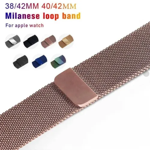 Apple Watch Magnetic Milanese Loop Watchband Strap