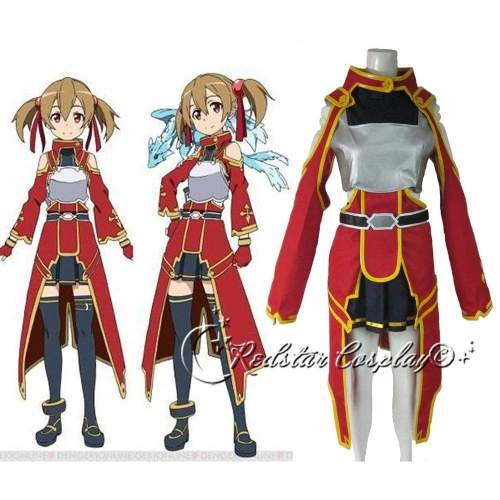 Sword Art Online Silica Keiko Ayano Cosplay Costume - Custom-made in Any size