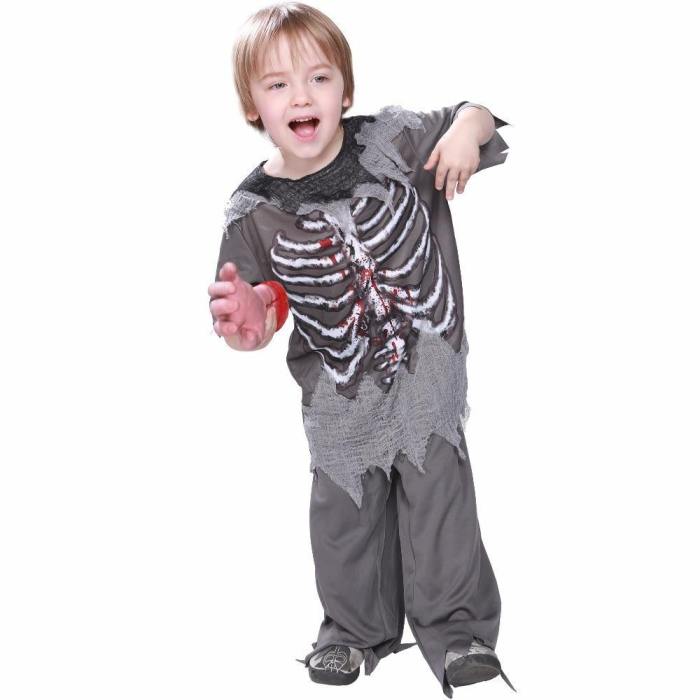 Horror Halloween Costumes Death Skull Ghost Family Matching Outfit