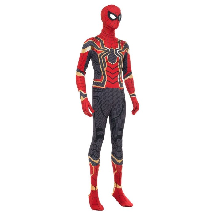 Avengers: Infinity War Iron Spider Spider-Man: Homecoming Spiderman Jumpsuit Cosplay Costume
