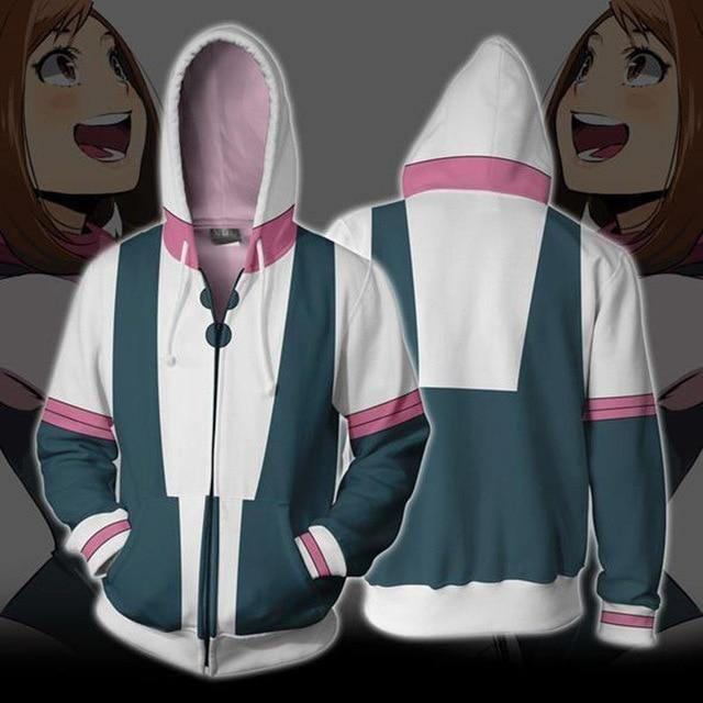 My Hero Academia Todoroki Anime Hoodie Jacket School Uniform Costumes