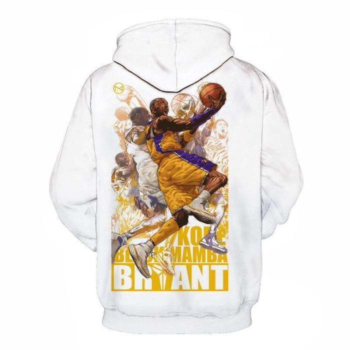 Kobe Bryant Basketball Print 3D - Sweatshirt, Hoodie, Pullover