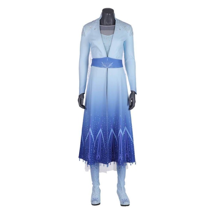 Frozen 2 Elsa Dress Costume Cosplay Party