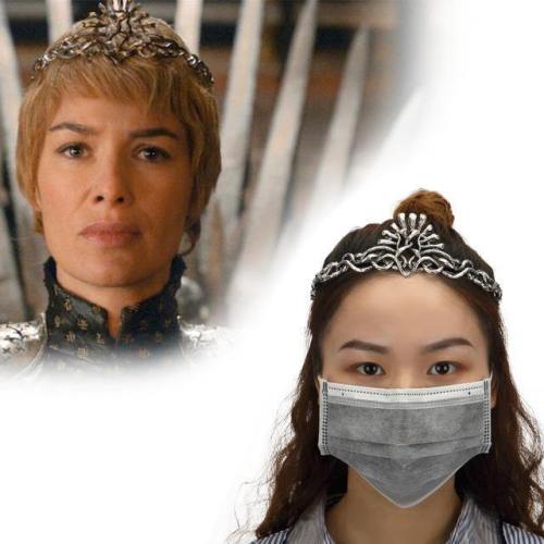 Game Of Thrones Cosplay Cersei Lannister Crown Headbands Headgear Halloween Costume Jewelry Props