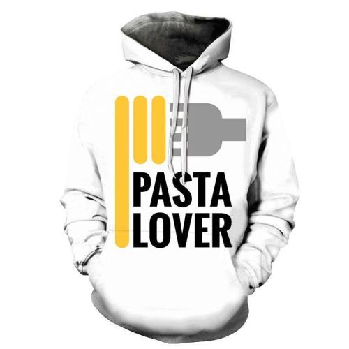 Pasta Lover 3D - Sweatshirt, Hoodie, Pullover