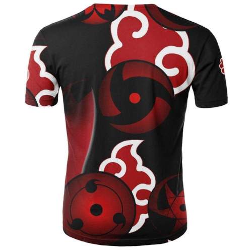 Naruto T-Shirt - Sharingan Anime T-Shirt Cps807