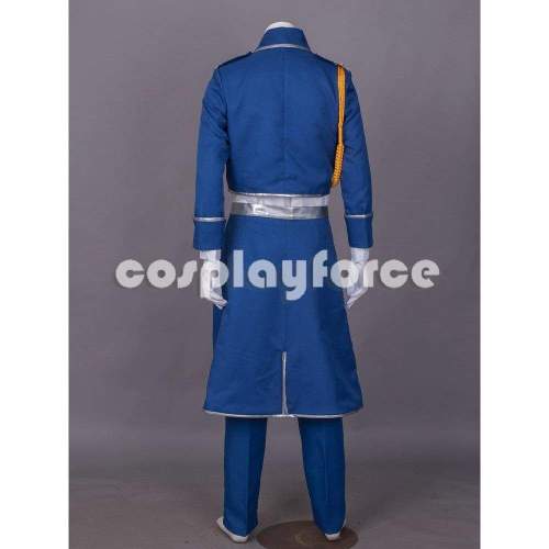 Fullmetal Alchemist  Colonel Roy Mustang Military Cosplay Costume