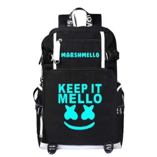Luminous Dj Marshmello Backpack