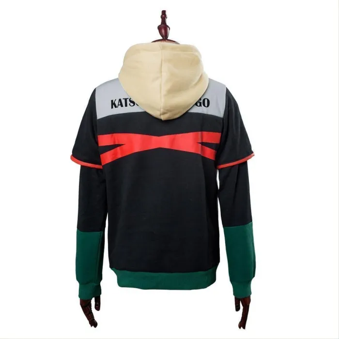 Teen  Pullover Hoodie My Hero Academia Boku No Hero Bakugou Katsuki So Todoroki Sweatshirt Unisex