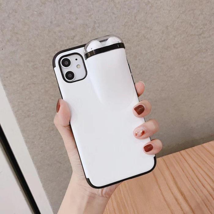 Trendy Phone Case With Airpods Protective Storage