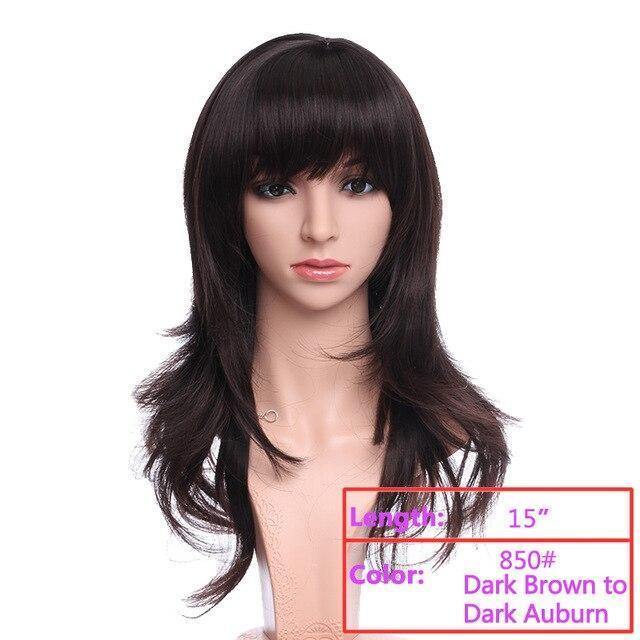 Womens Synthetic Wigs Bob Short Or Long Wig  Body Wave Cosplay Wigs