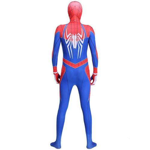 Spiderman Jumpsuit Superhero White Spider Halloween Cosplay