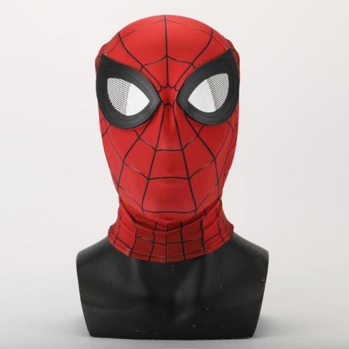 Spider Man Far From Home  Peter Parker Mask Lenses 3D Cosplay Spiderman Homecoming Masks Superhero Props