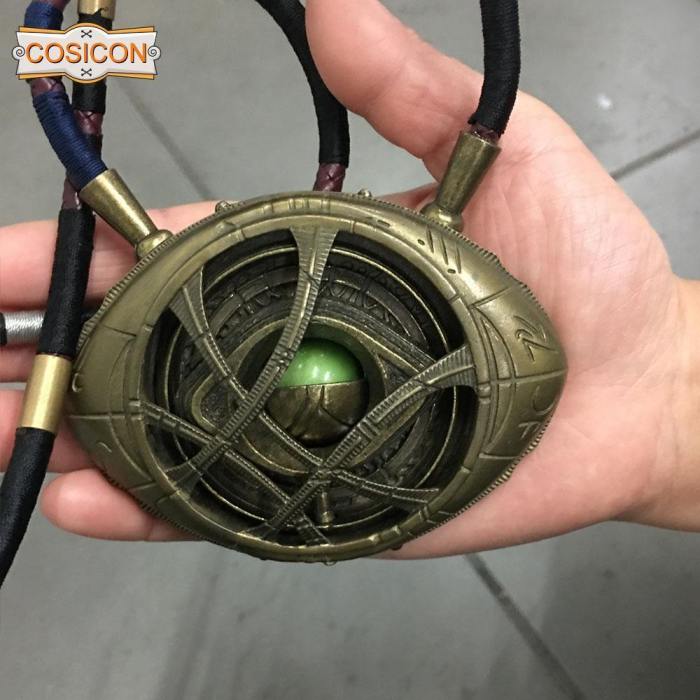 Doctor Strange Pendant Eye Of Agamotto Necklace Cosplay Prop