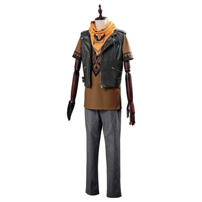 Game Twisted Wonderland Ruggie Bucchi Suit Cosplay Costume