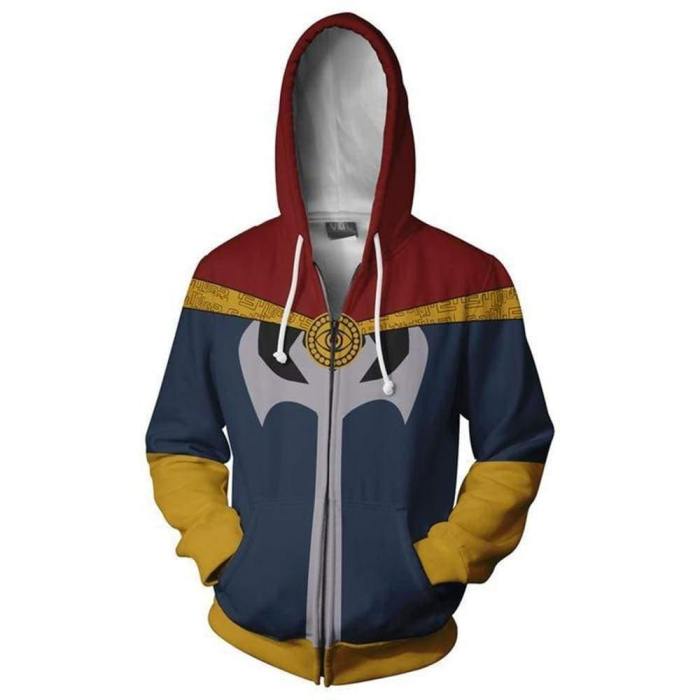 The Avengers Hoodie - Doctor Strange Zip Up Hoodiex