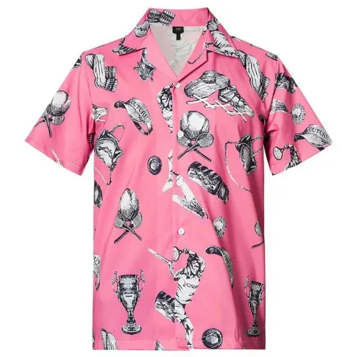 Men'S Hawaiian Shirts Sports Printing