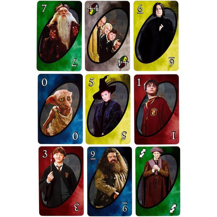 Uno Game Harry Potter Family Board Gift Box Playing Card