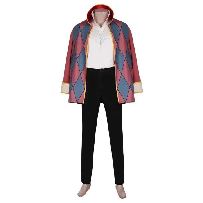 Movie Howl‘S Moving Castle-Howl Cloak Outfits Halloween Carnival Suit Cosplay Costume