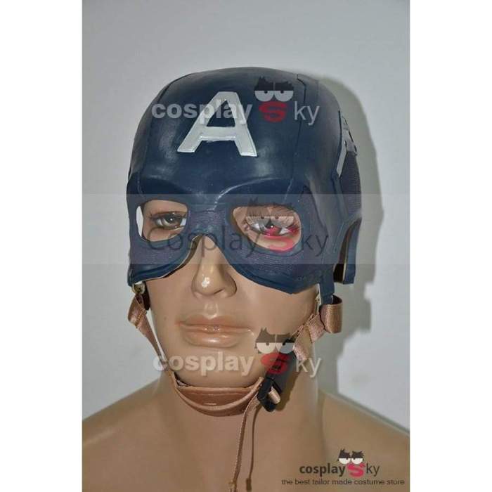 Avengers: Age Of Ultron Captain America Mask Cosplay Prop