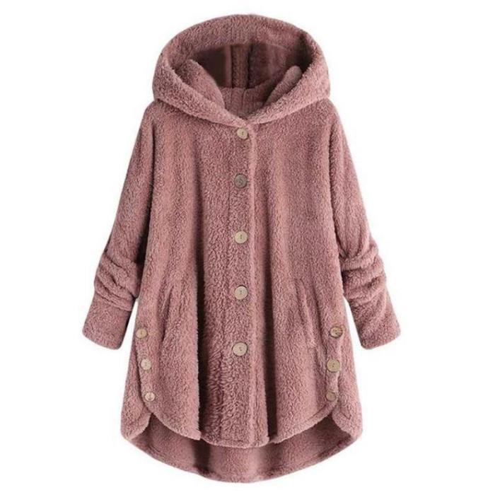 Women Plus Size Faux Fur Overcoats