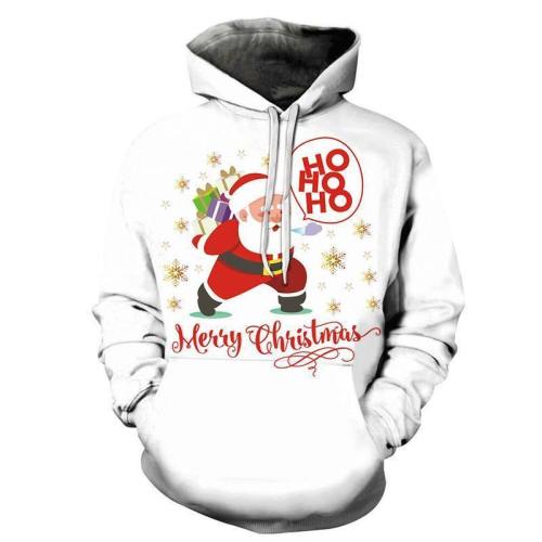 Merry Christmas Ho Ho Ho 3D - Sweatshirt, Hoodie, Pullover