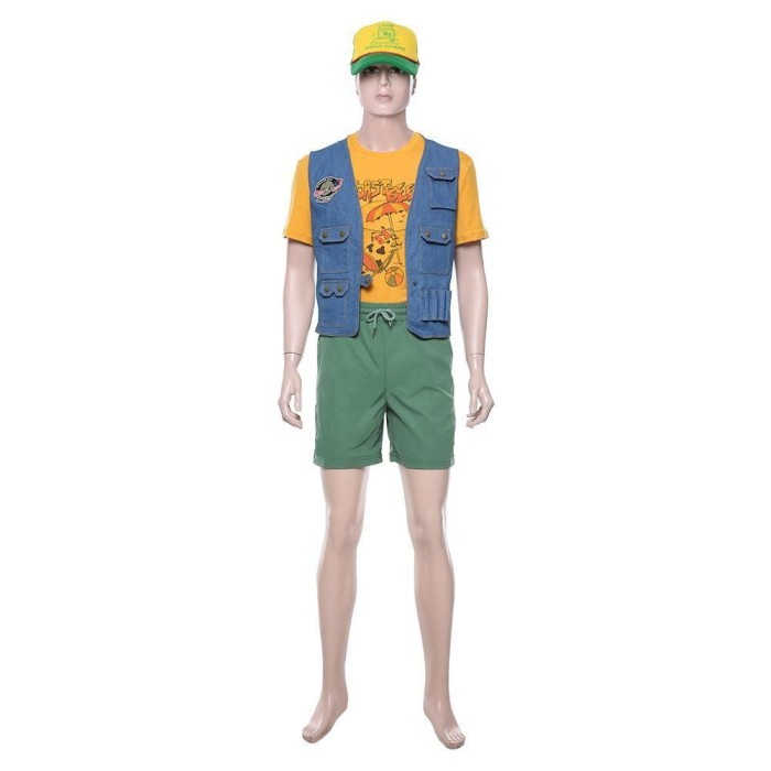 Stranger Things Season 3 Dustin Henderson Uniform Cosplay Costume