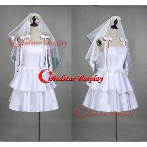 Love Live Cosplay Costume Wedding Dress Cosplay Nozomi Tojo Cosplay Costume Daily Dress