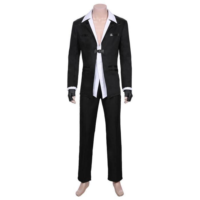 Final Fantasy Vii Remake-Reno Men Jacket Pants Outfit Halloween Carnival Costume Cosplay Costume