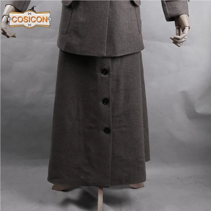 Movie Wonder Woman Diana Princess Woolen Suit Uniform Clearance Sale