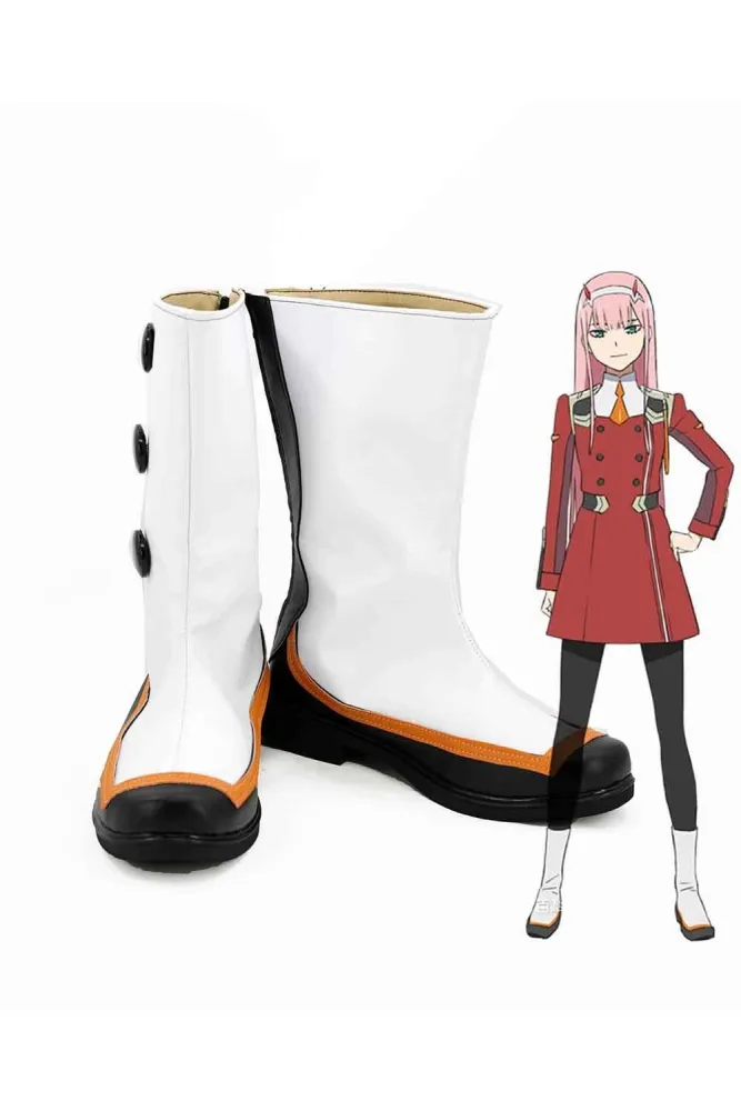 Darling In The Franxx 02 Zero Two Cosplay Shoes Boots