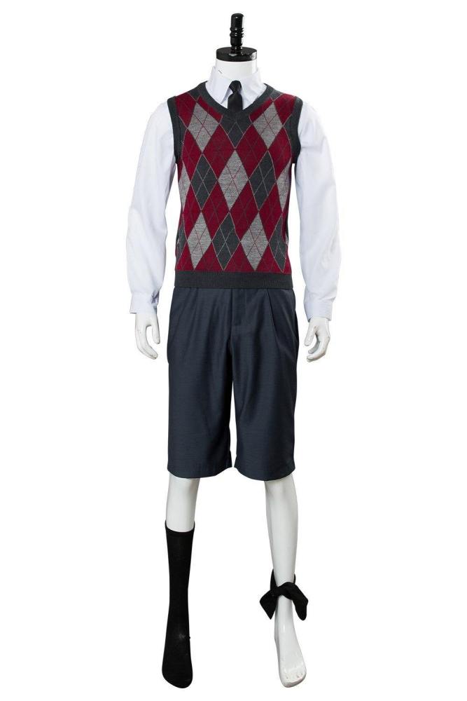 The Umbrella Academy School Uniform Boys Luther Spaceboy School Outfit Cosplay Costume