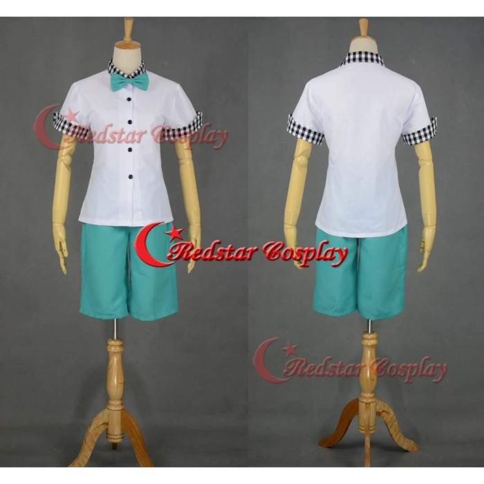 1950'S Car Hop Cosplay Costume Waiter Waitress Uniform