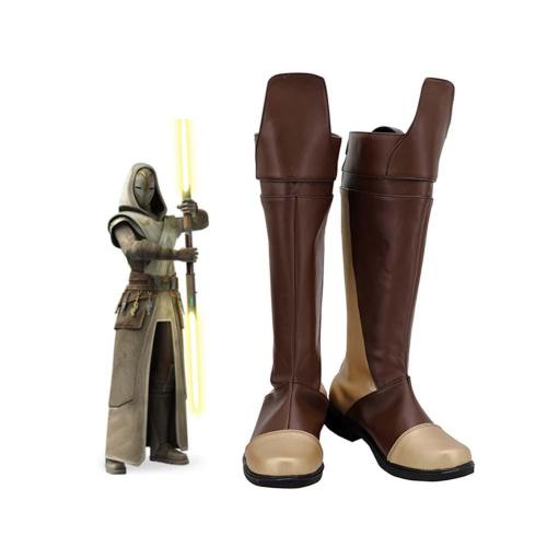 Star Wars Jedi Temple Guard Boots Halloween Costumes Accessory Cosplay Shoes