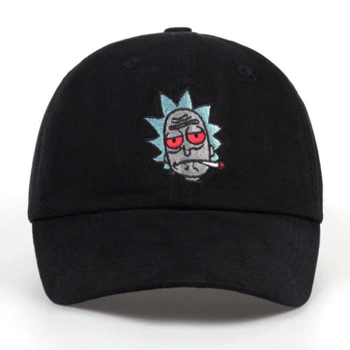Animation Cosplay Costumes Rick And Morty Adjustable Baseball Cap Hat