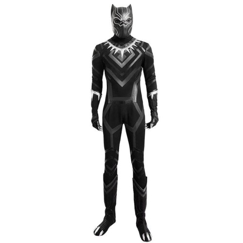 Black Panther T'Challa Outfit Cosplay Costume Captain America 3: Civil War Coplay
