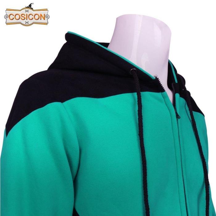 Star Trek Tng The Next Genaration Hoodies Zipper Jackets Sweatshirts Coat Cosplay Costume