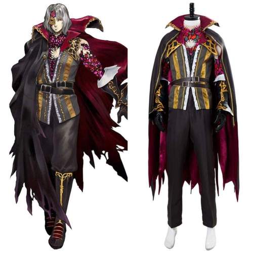Bloodstained: Ritual Of The Night Gebel Outfit Cosplay Costume
