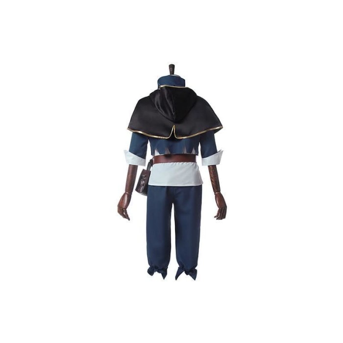 Anime Black Clover Asta Magic Knight Outfit Cosplay Costume