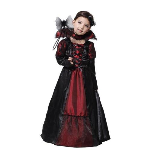 Children Girls Princess Vampire Costumes Purim Children'S Day Halloween Costume