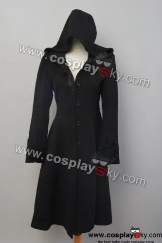 Twilight Eclipse Volturi Jane Black Dress Coat Costume